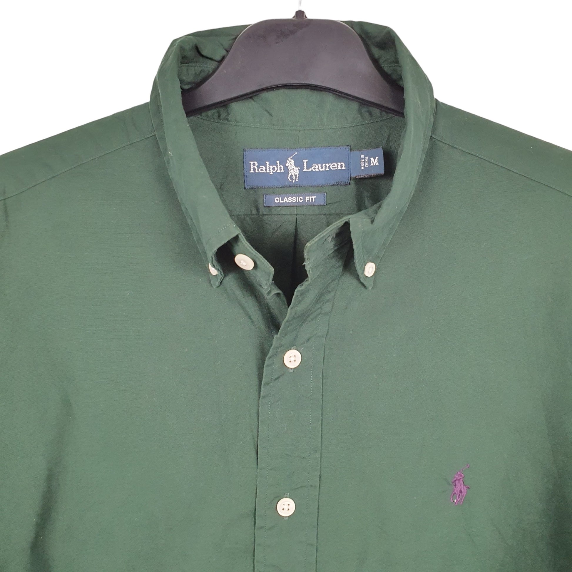 Mens Green Ralph Lauren  Short Sleeve Shirt