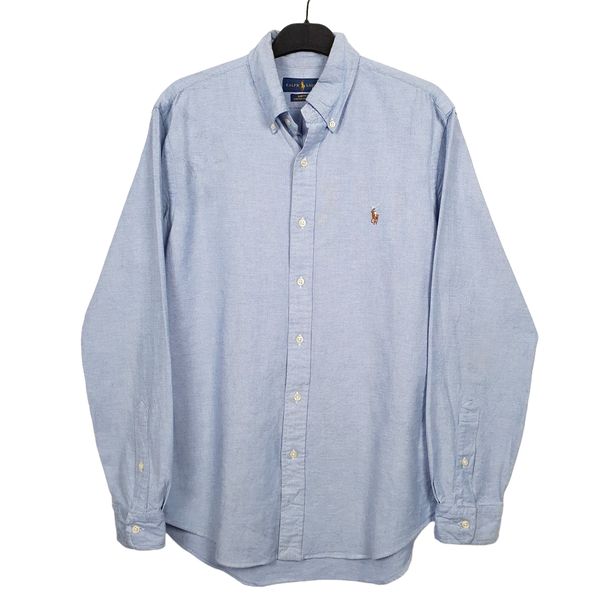 Mens Blue Ralph Lauren  Long Sleeve Shirt