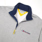 Tommy Hilfiger Athletics Spellout Quarter Zip XL Grey