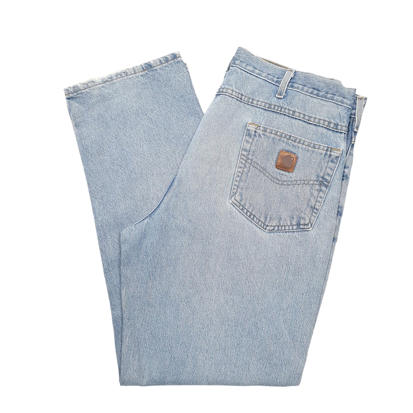Mens Blue Carhartt   JeansW38 L32