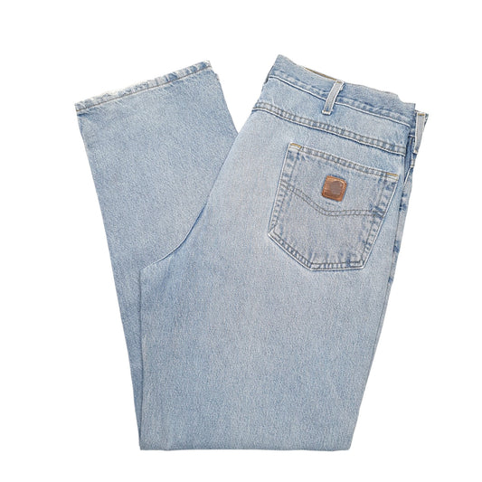 Mens Blue Carhartt   JeansW38 L32