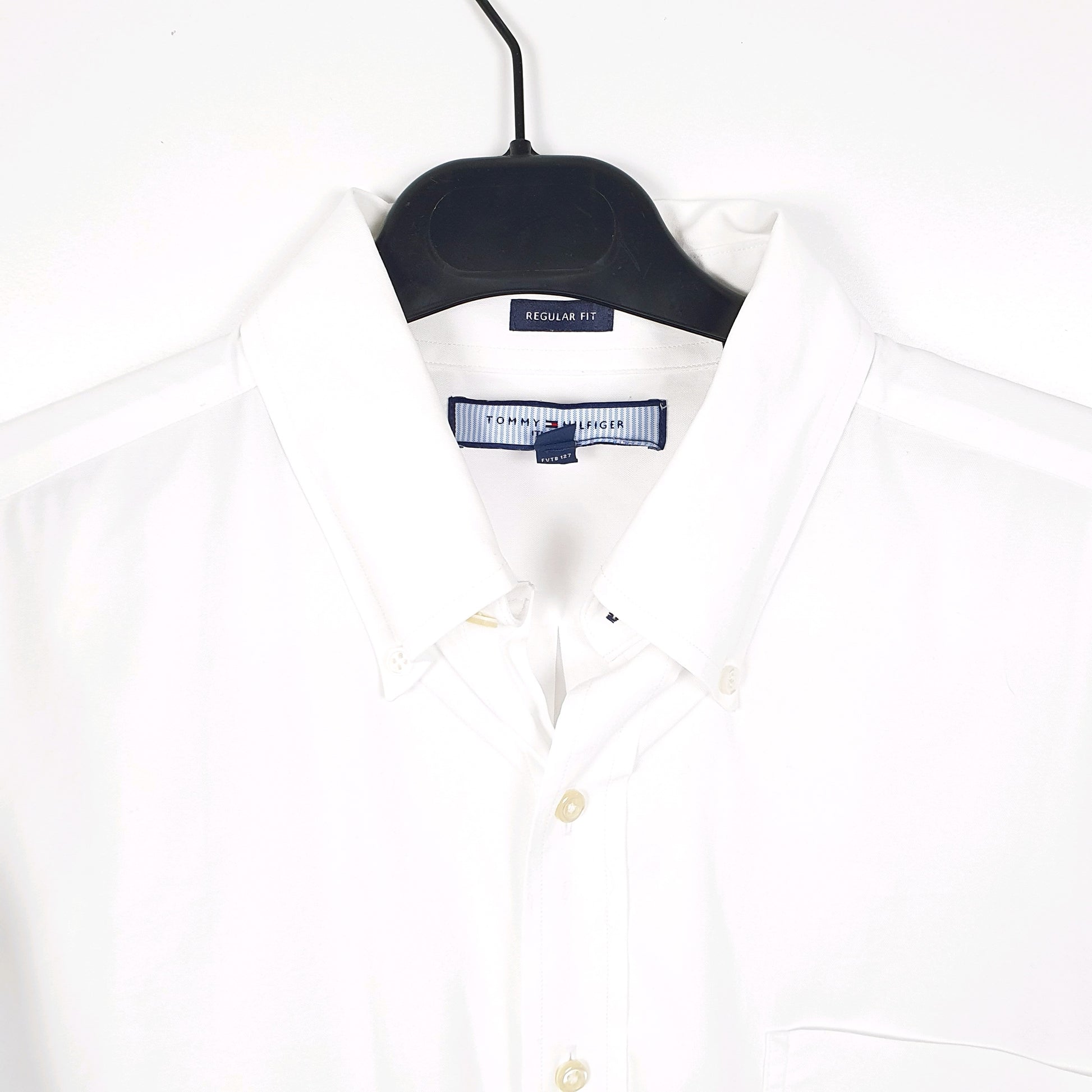 Tommy Hilfiger Long Sleeve Regular Fit Shirt White
