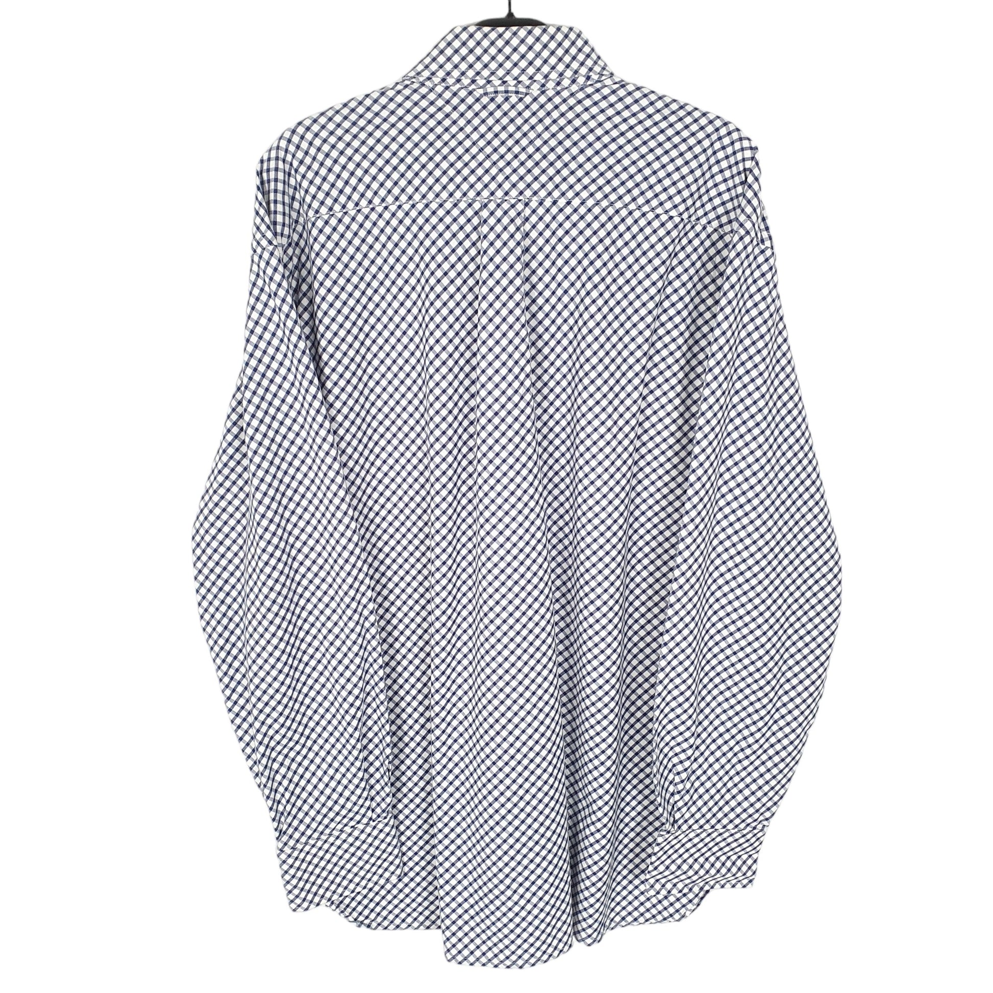Tommy Hilfiger Long Sleeve Regular Fit Check Shirt White