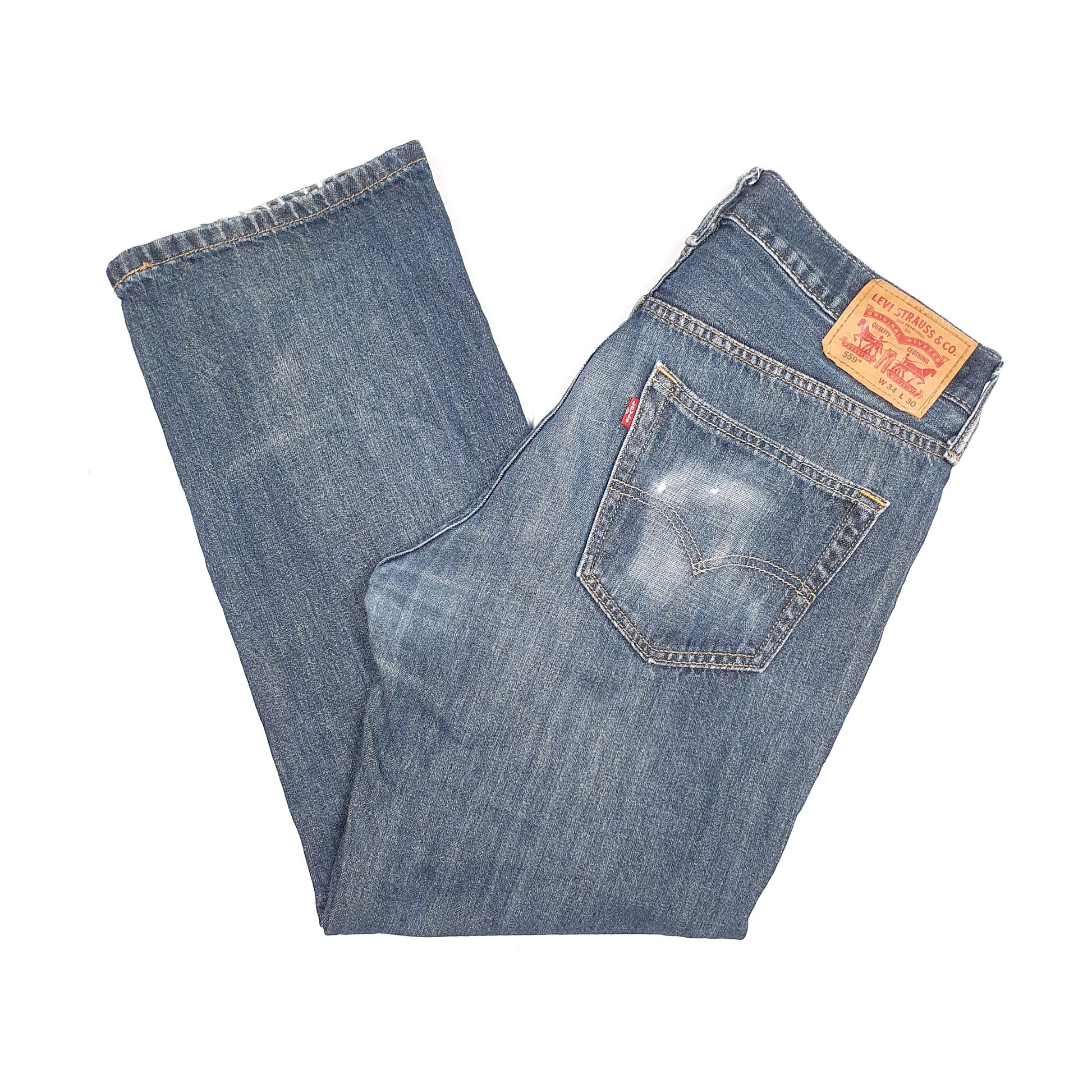 Blue Levis 559 Jeans