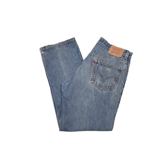 Levis 505 Regular Fit Jeans W34 L30 Blue