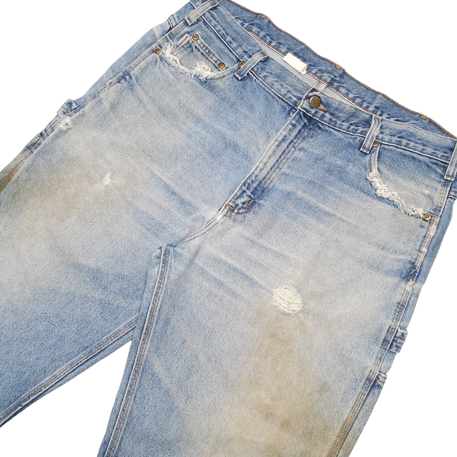Mens Blue Carhartt  Carpenter Trousers