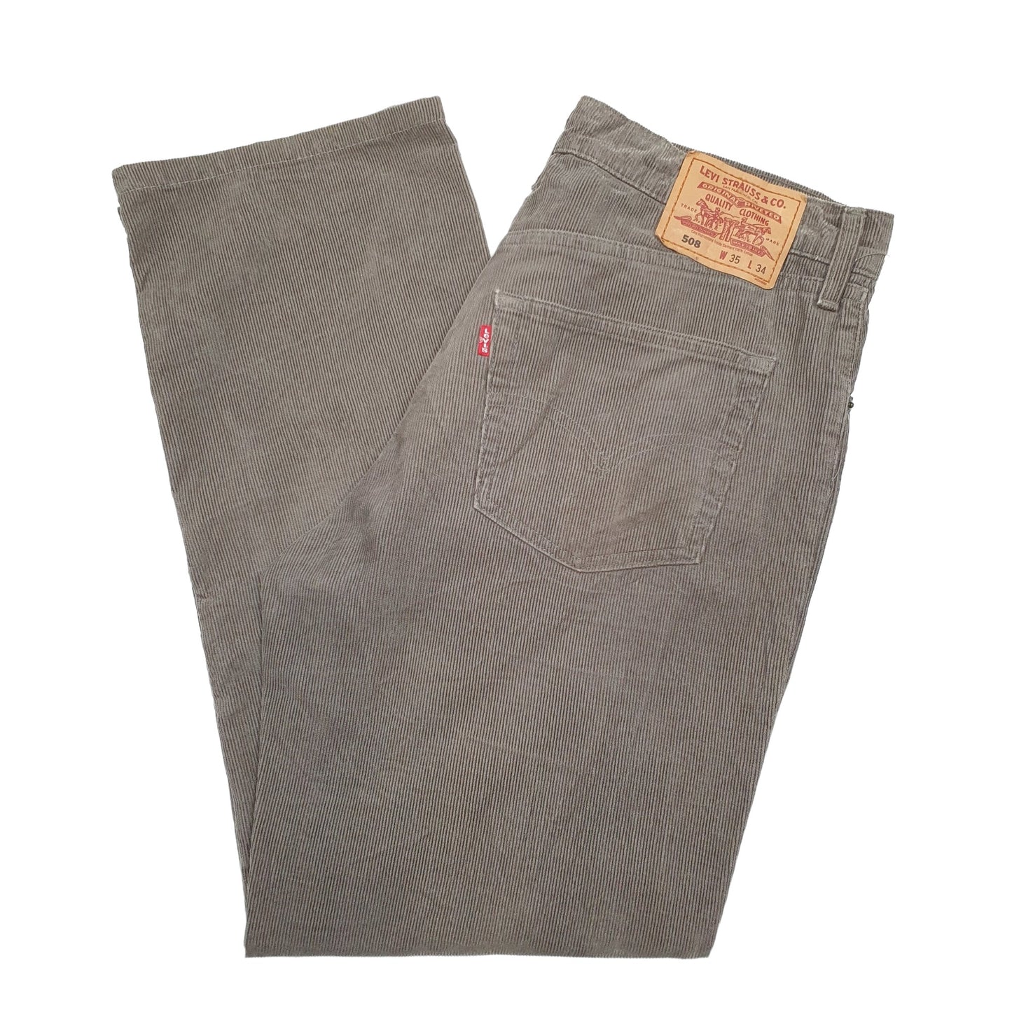 Mens Brown Levis  Corduroy Trousers