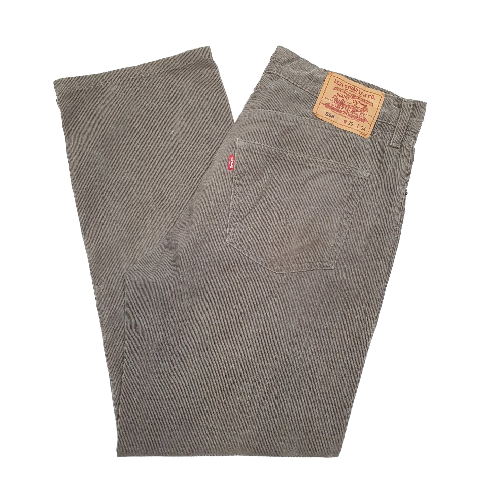 Mens Brown Levis  Corduroy Trousers