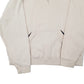 Mens Beige Nike Vintage 2000s Y2K Hoodie Jumper