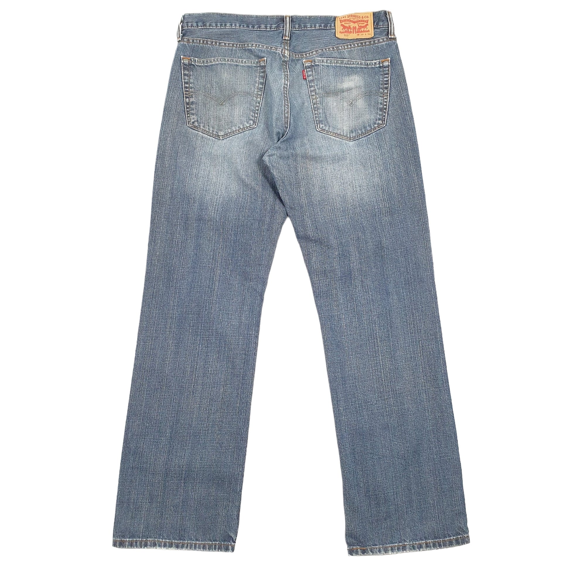Levis 559 Relaxed Fit Jeans W36 L32 Blue