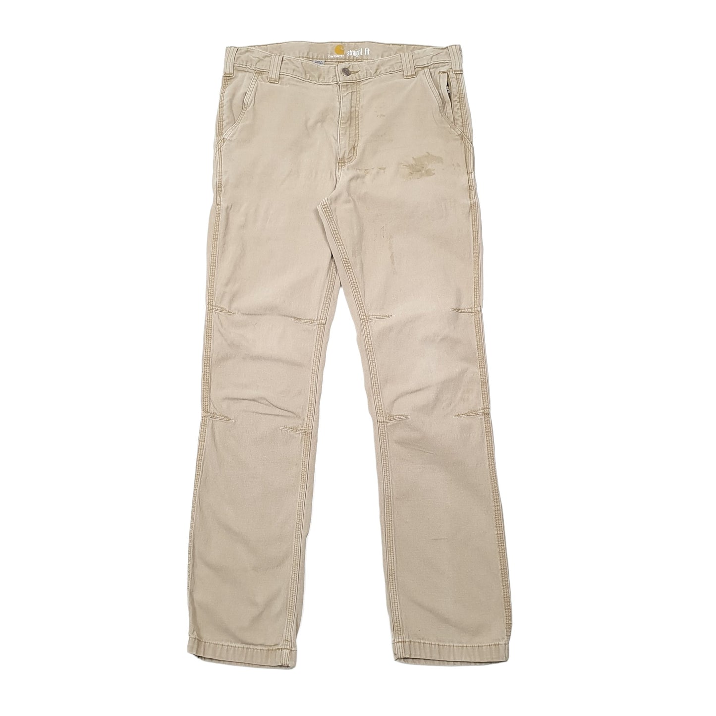 Carhartt Carpenter Straight Fit Jeans W33 L32 Beige