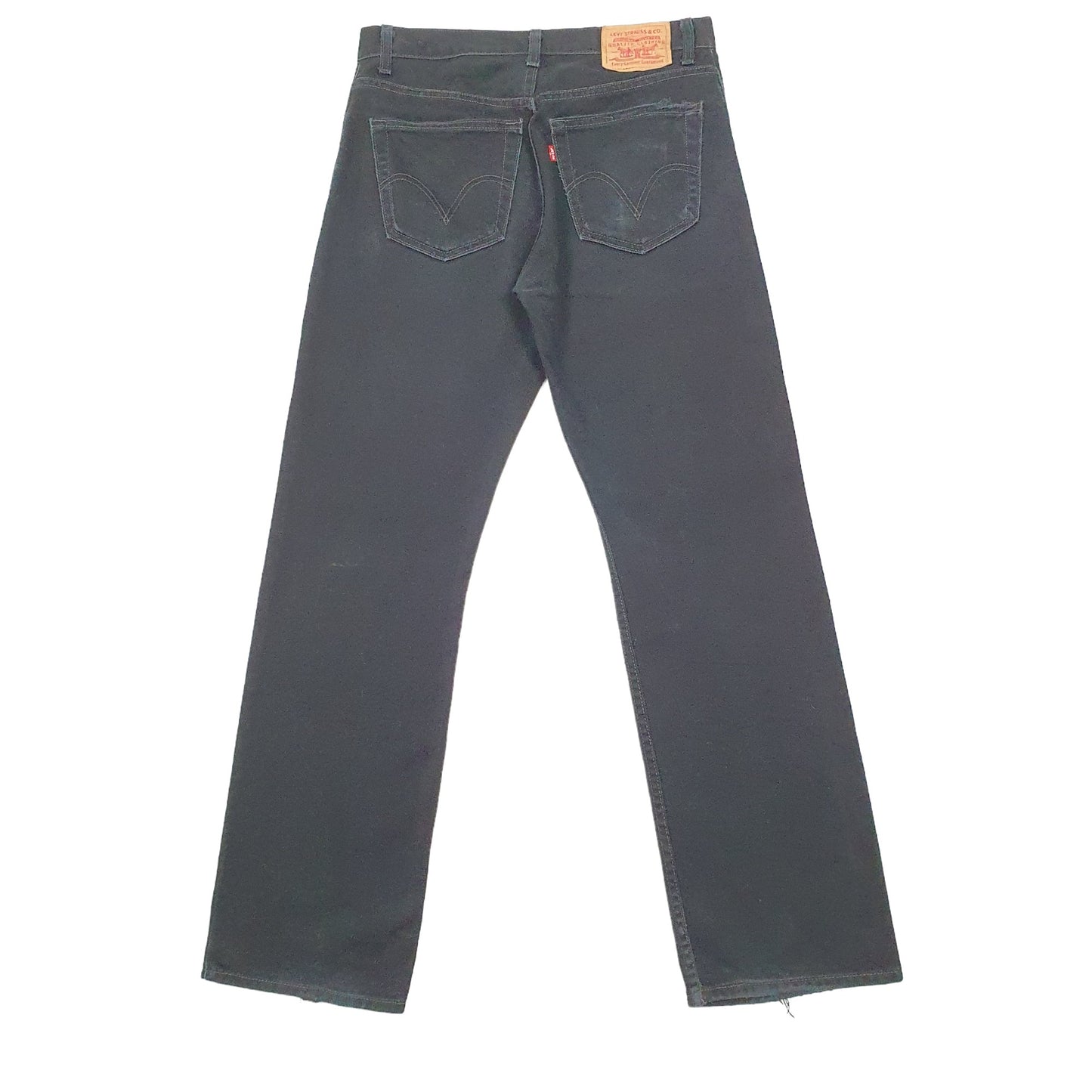 Levis Casual Regular Fit Jeans W32 L32 Black