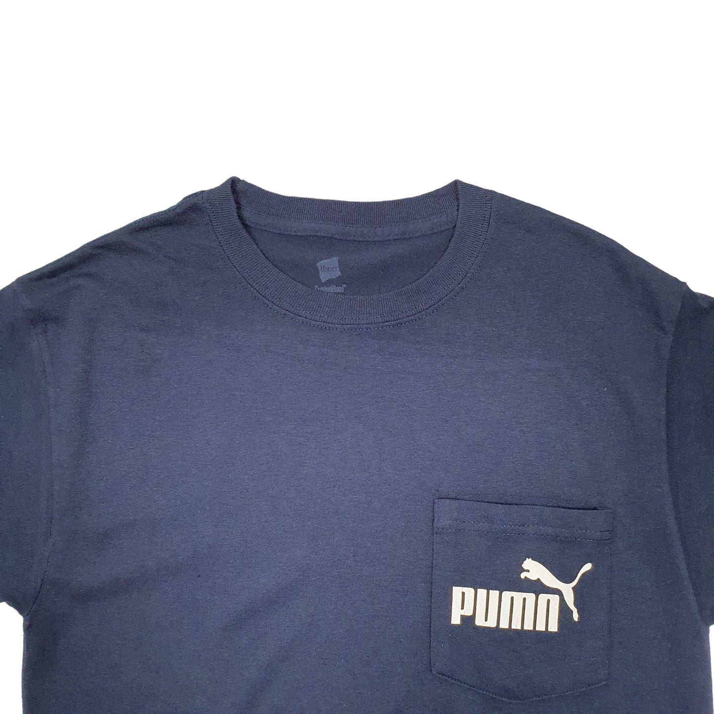 Puma Pocket Short Sleeve T Shirt Navy