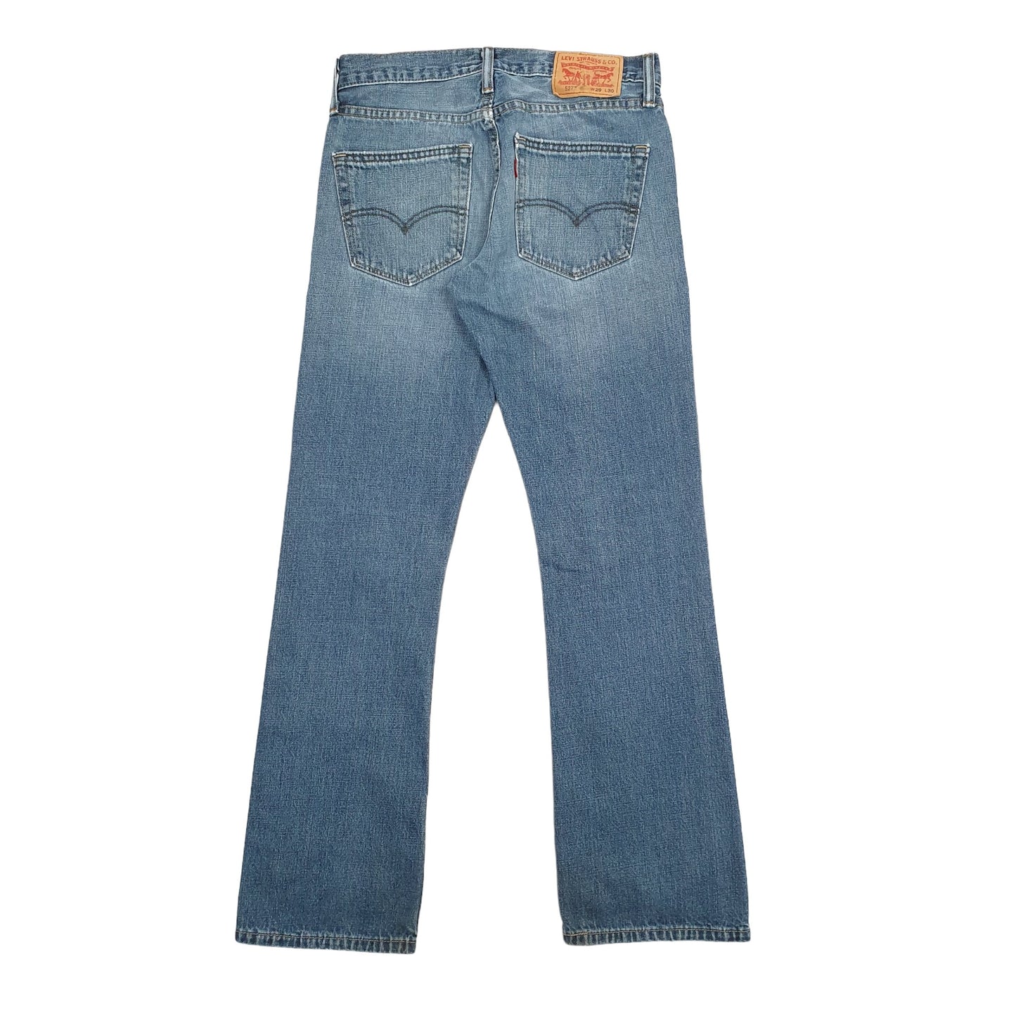 Levis 527 Bootcut Fit Jeans W29 L30 Blue