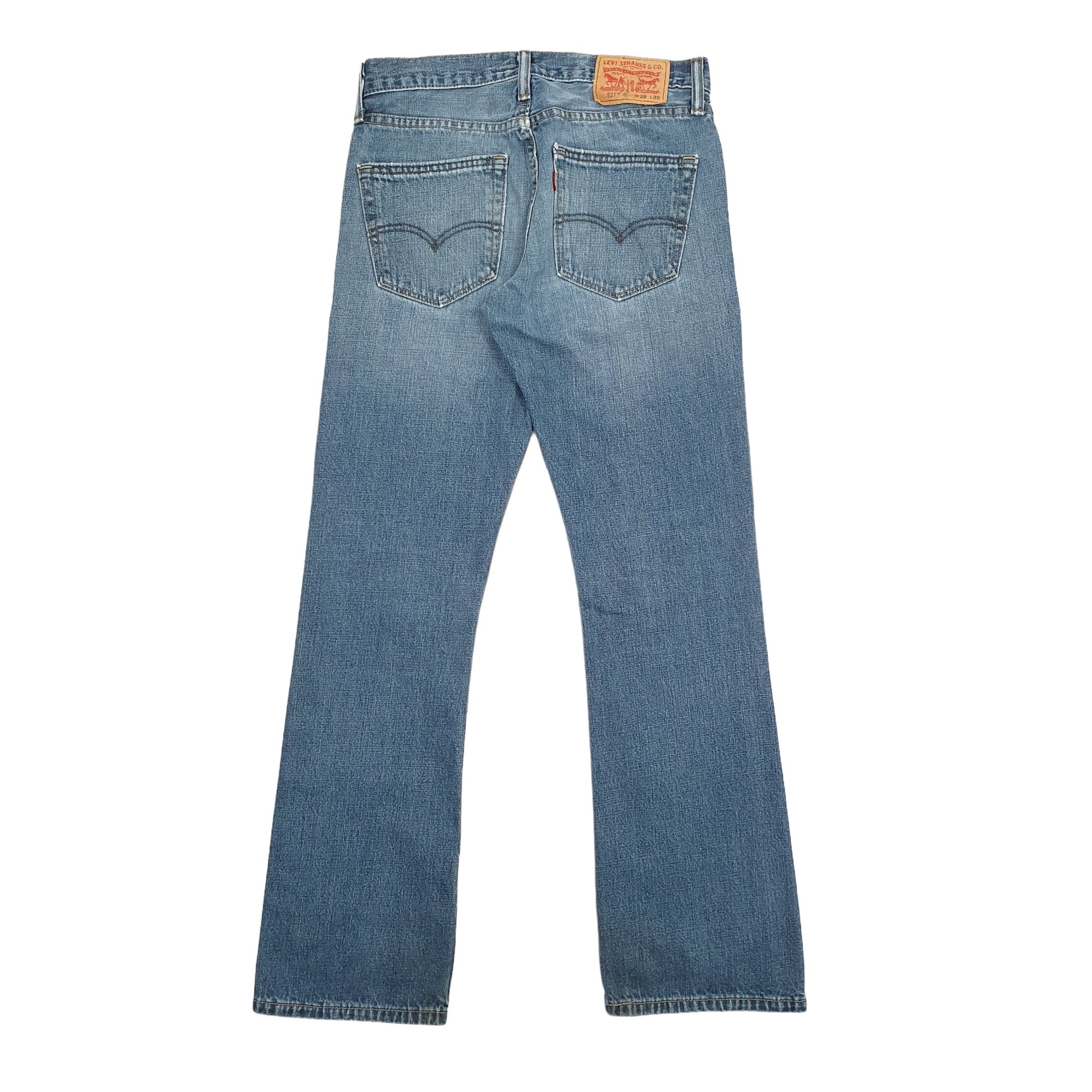 Levis 527 Bootcut Fit Jeans W29 L30 Blue