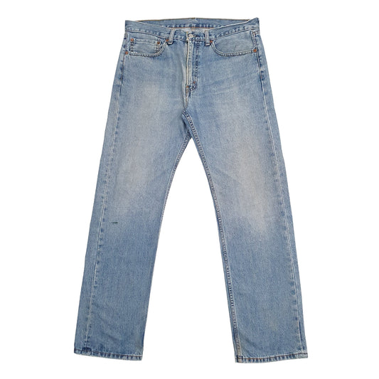 Mens Blue Levis 505 JeansW35 L32
