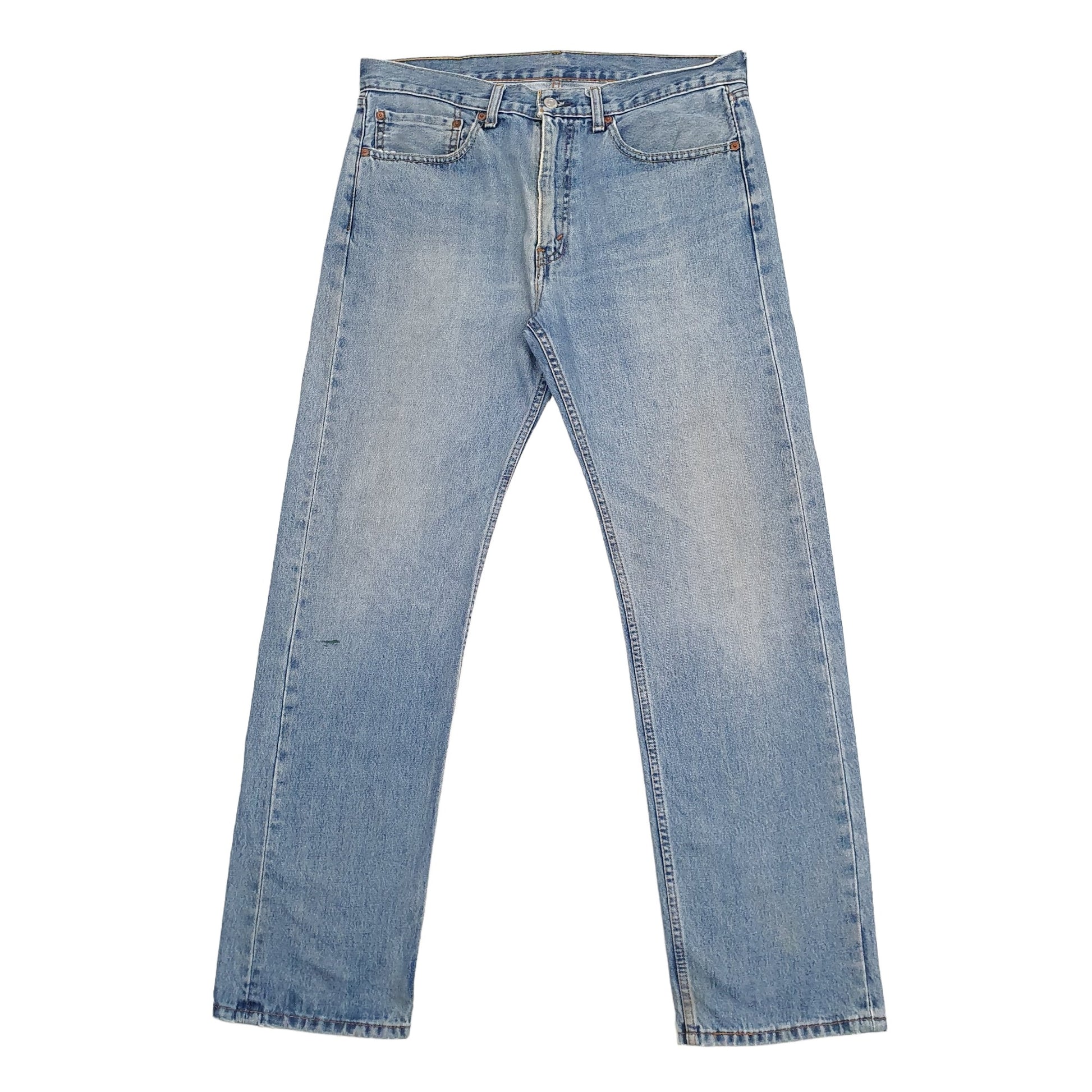 Mens Blue Levis  505 JeansW35 L32