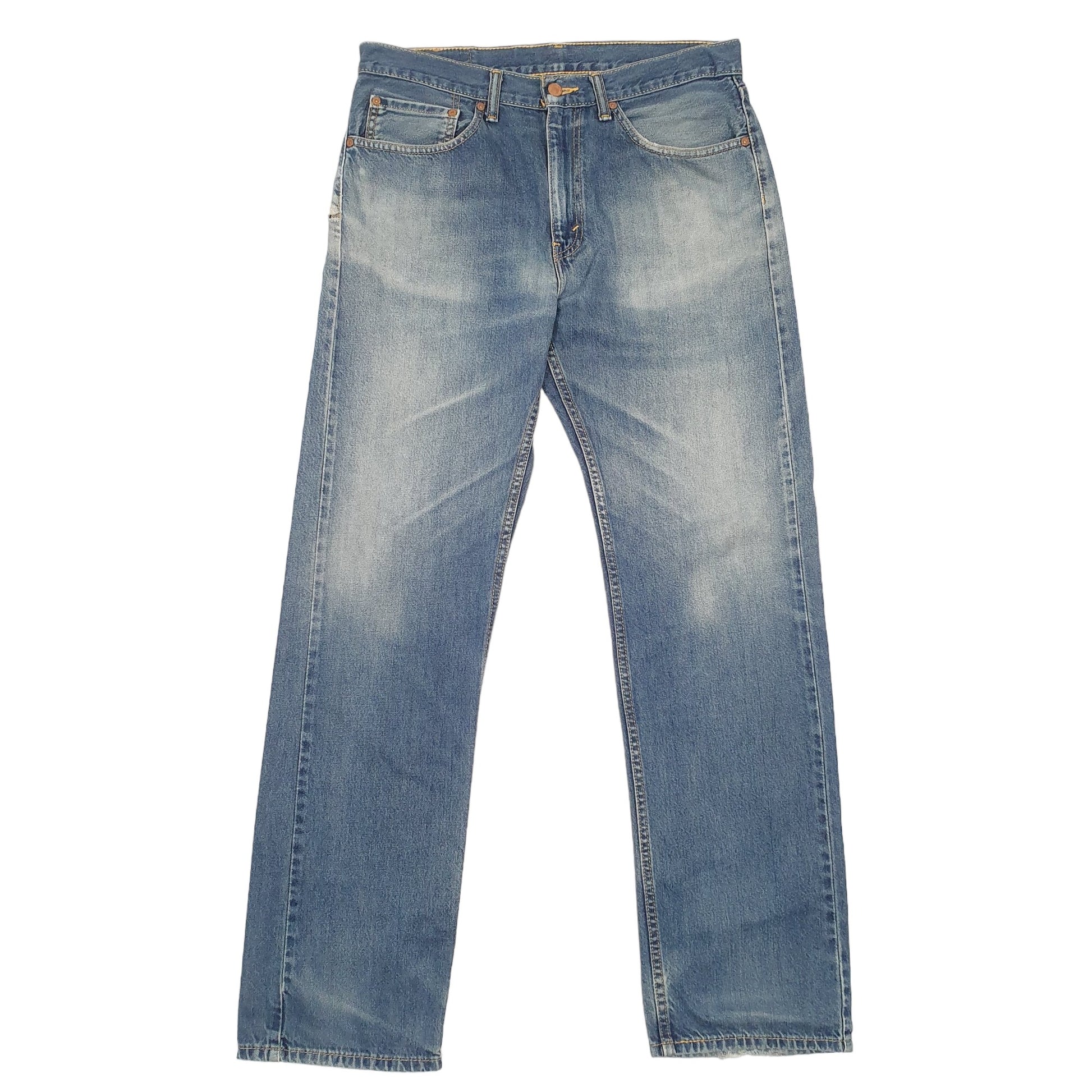 Mens Blue Levis  505 JeansW34 L34