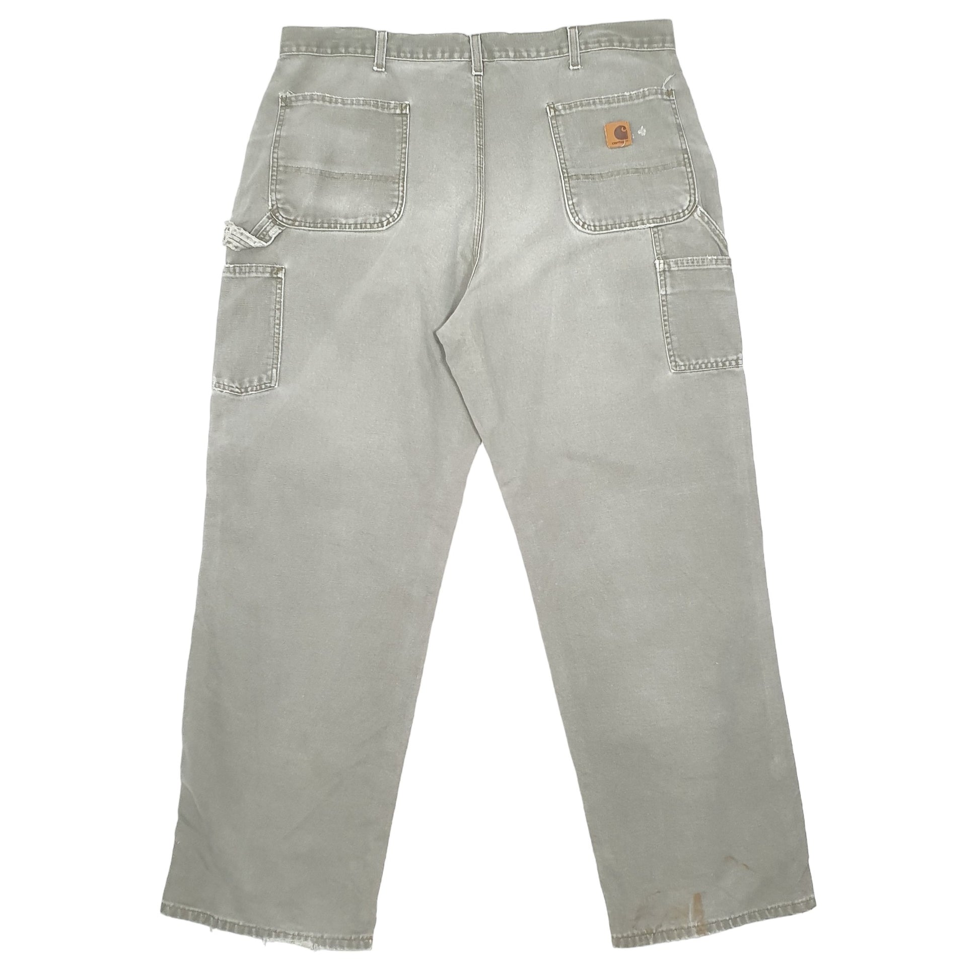 Mens Khaki Carhartt  Carpenter Trousers