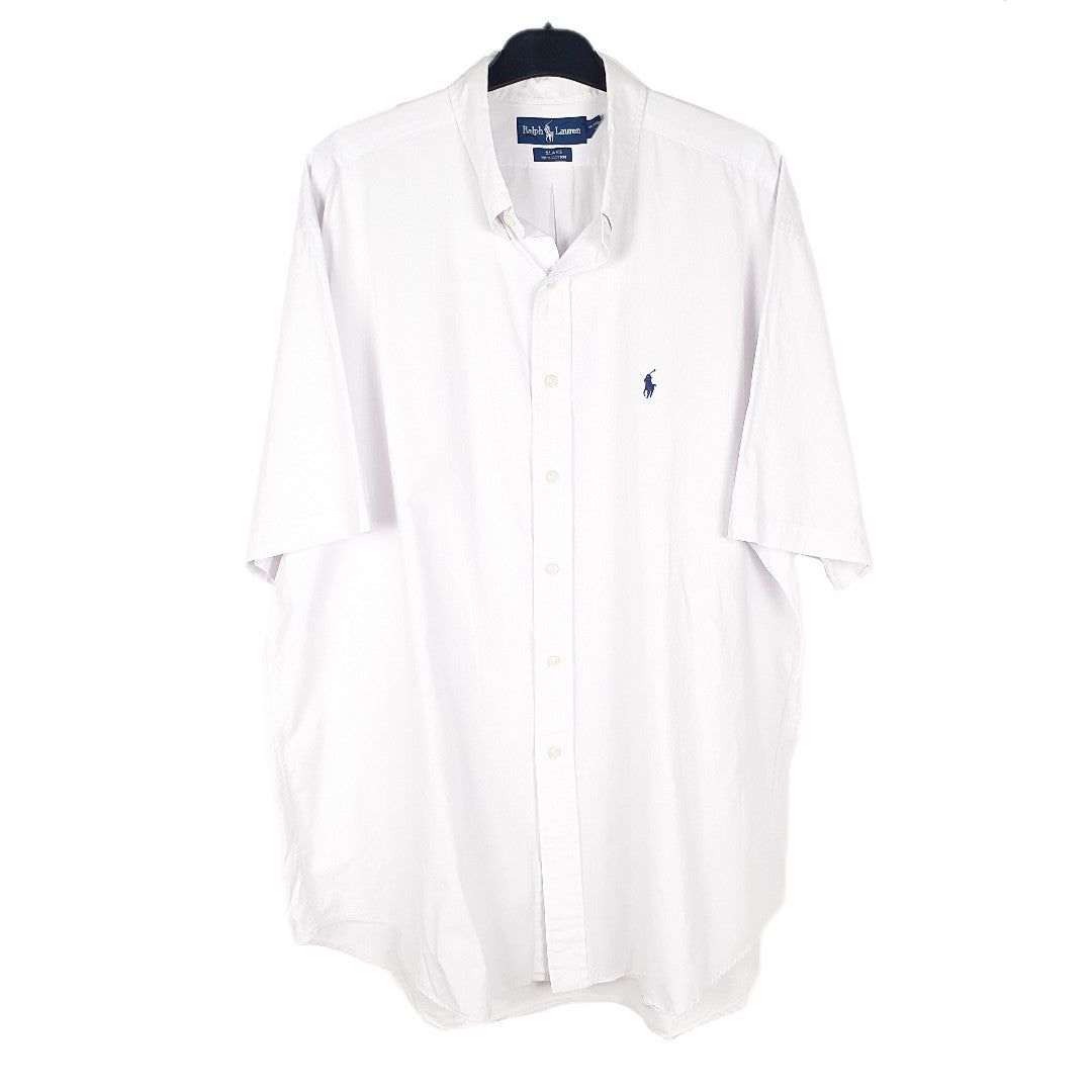 White Polo Ralph Lauren Short Sleeve Shirt