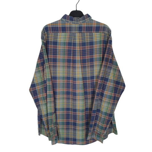 Ralph Lauren Long Sleeve Custom Fit Check Shirt Green