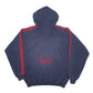 Mens Navy Adidas Spellout Hoodie Jumper