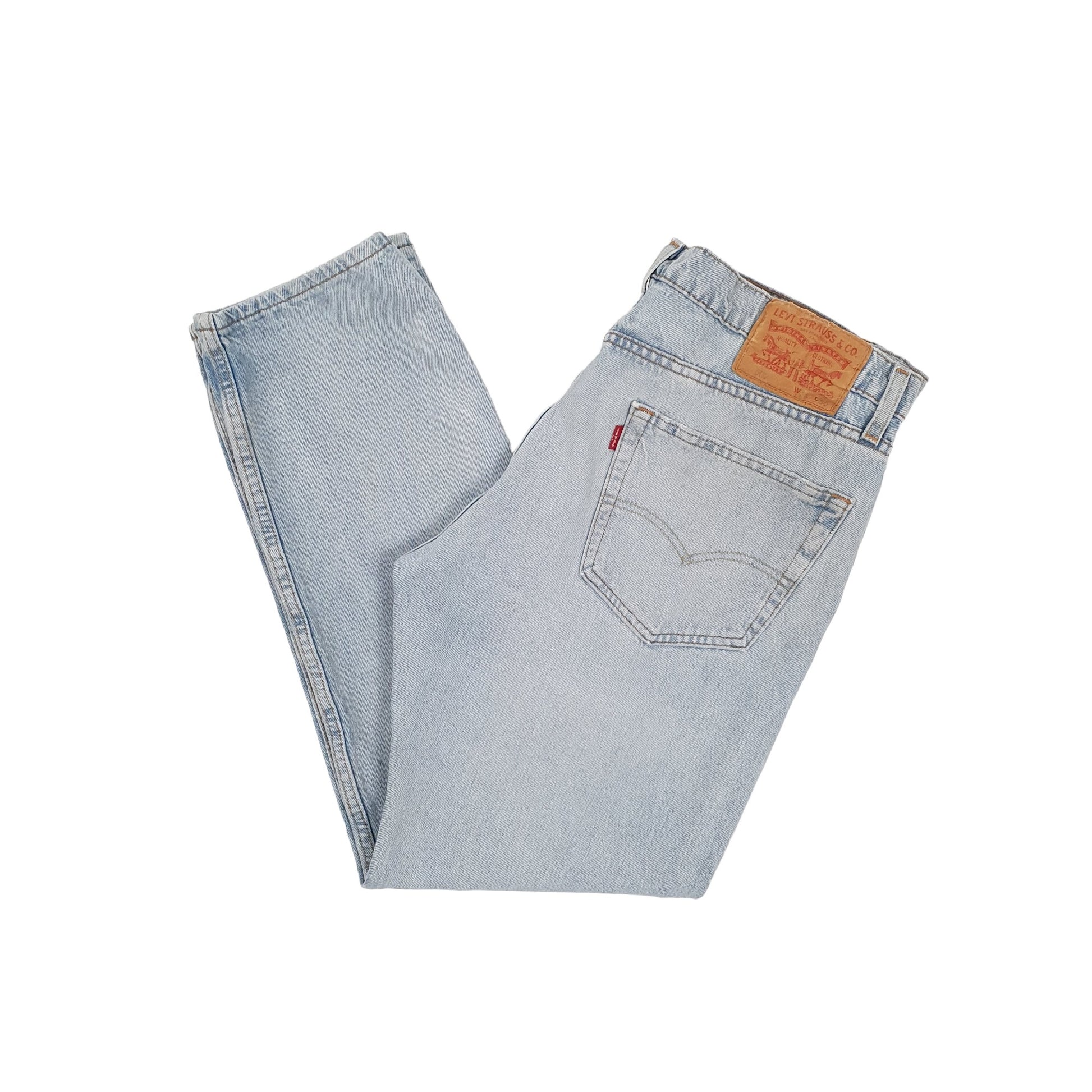 Levis 502 Regular Fit Stretch Jeans W34 L30 Blue