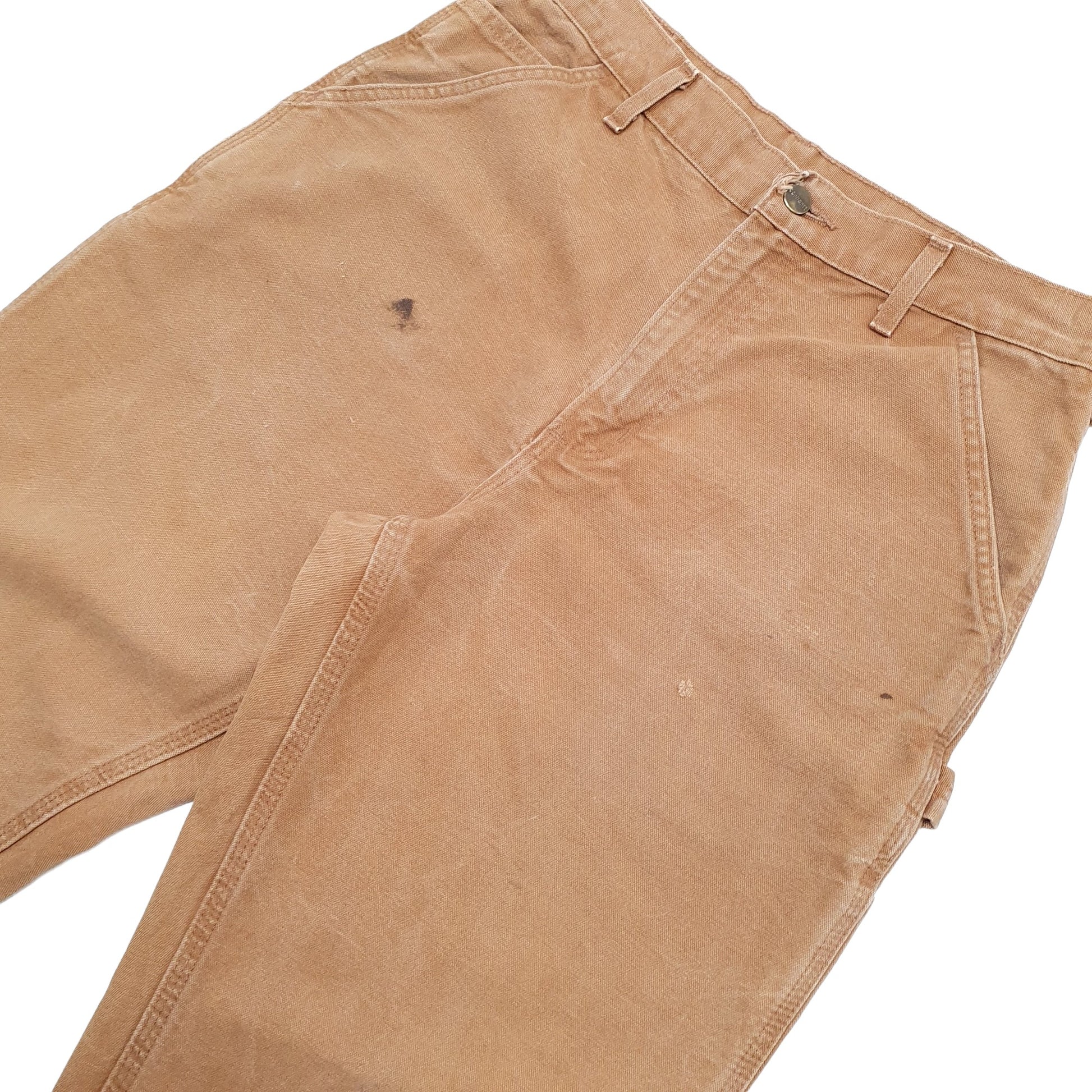 Mens Brown Carhartt  Carpenter Trousers