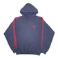 Mens Navy Adidas Spellout Hoodie Jumper
