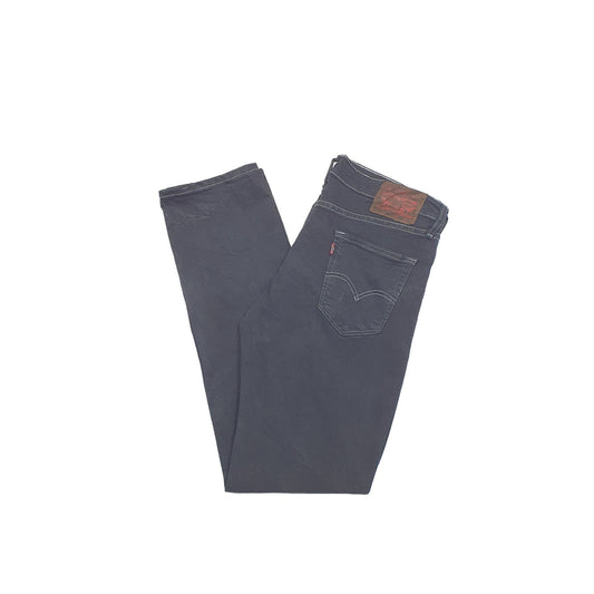 Levis Slim Straight Slim Fit Jeans W34 L32 Black
