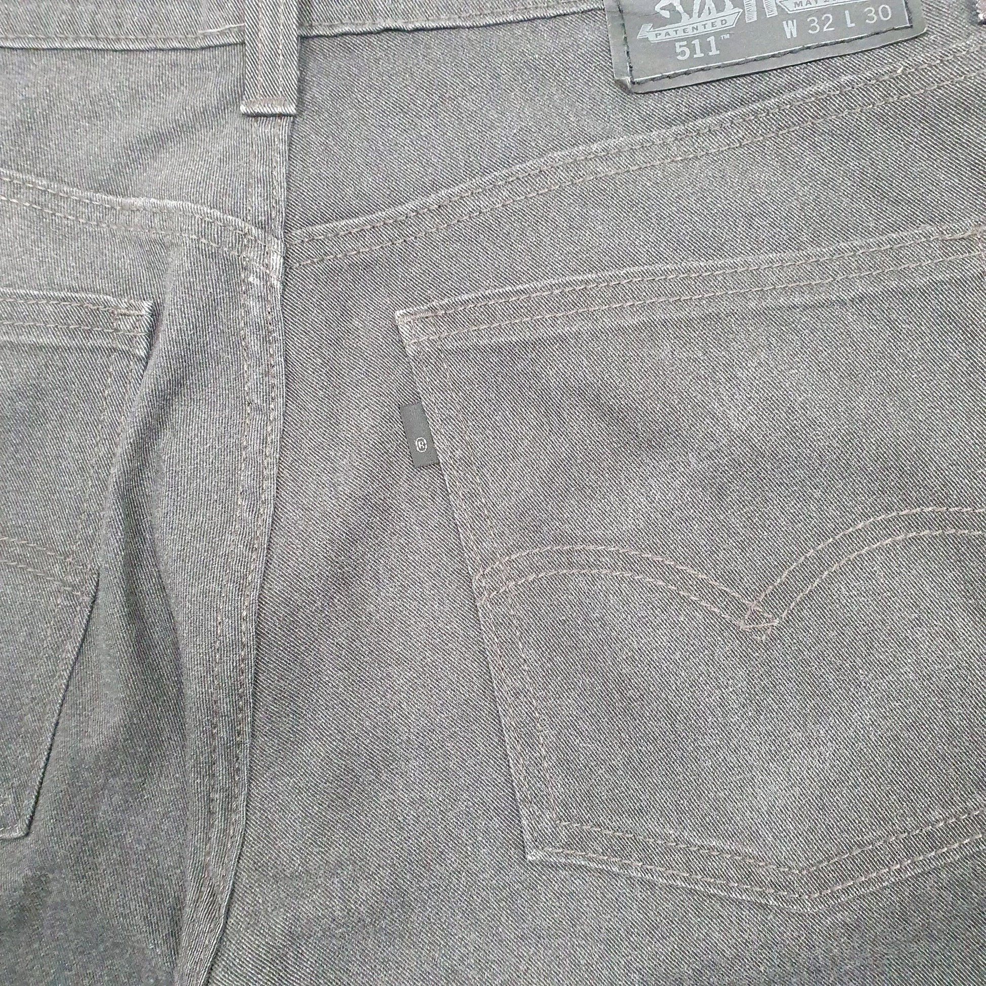 Levis 511 Slim Fit Jeans W32 L Black