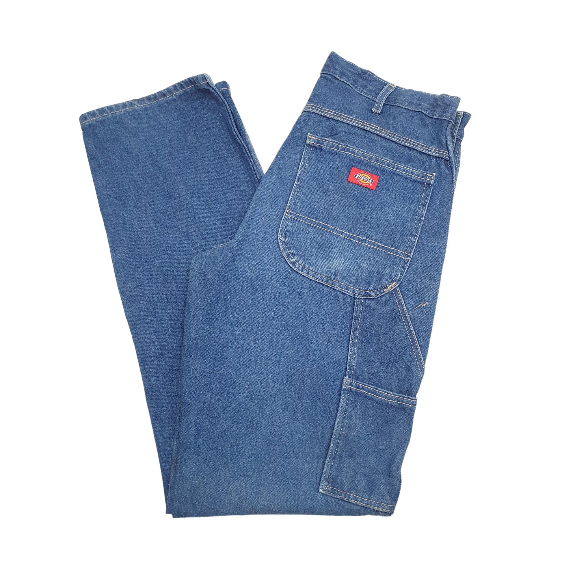 Mens Blue Dickies  Carpenter Trousers