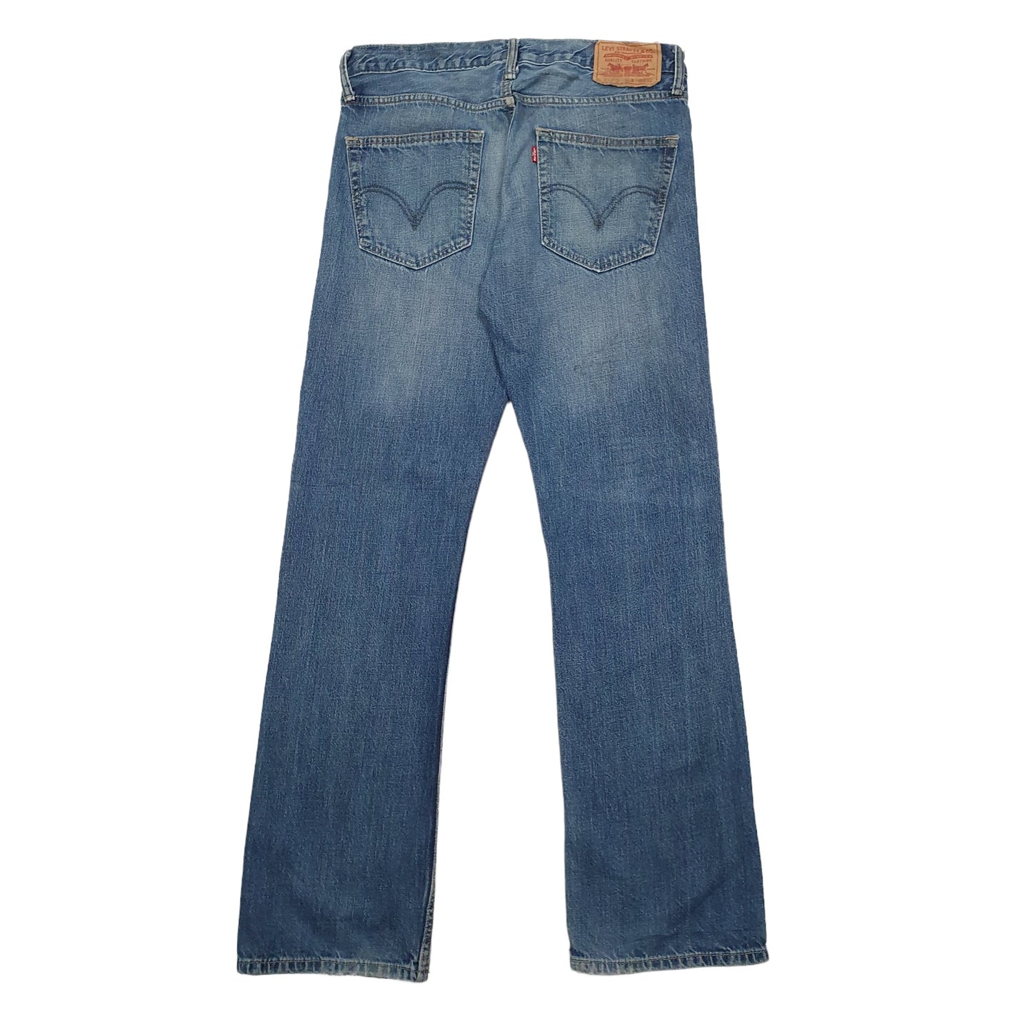 Levis 527 Bootcut Fit Jeans W32 L32 Blue