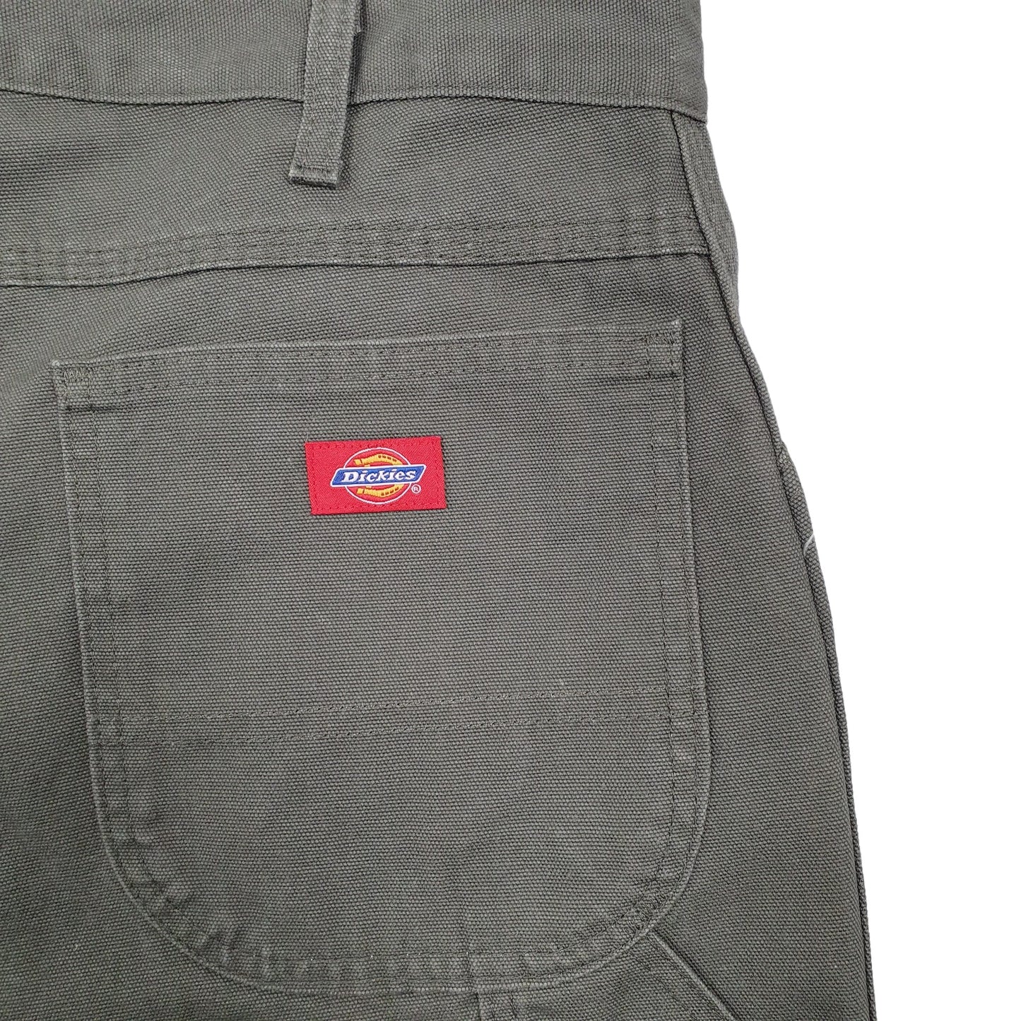 Dickies Carpenter Khaki Cargo Workwear Shorts W42 Khaki