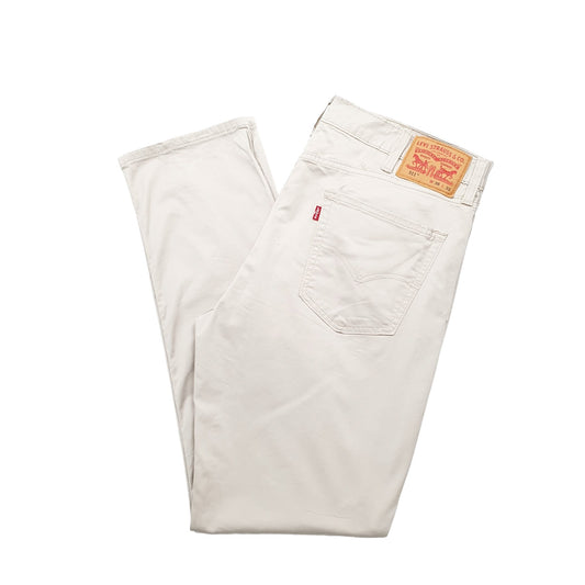 Levis 511 Slim Fit Jeans W38 L32 Beige