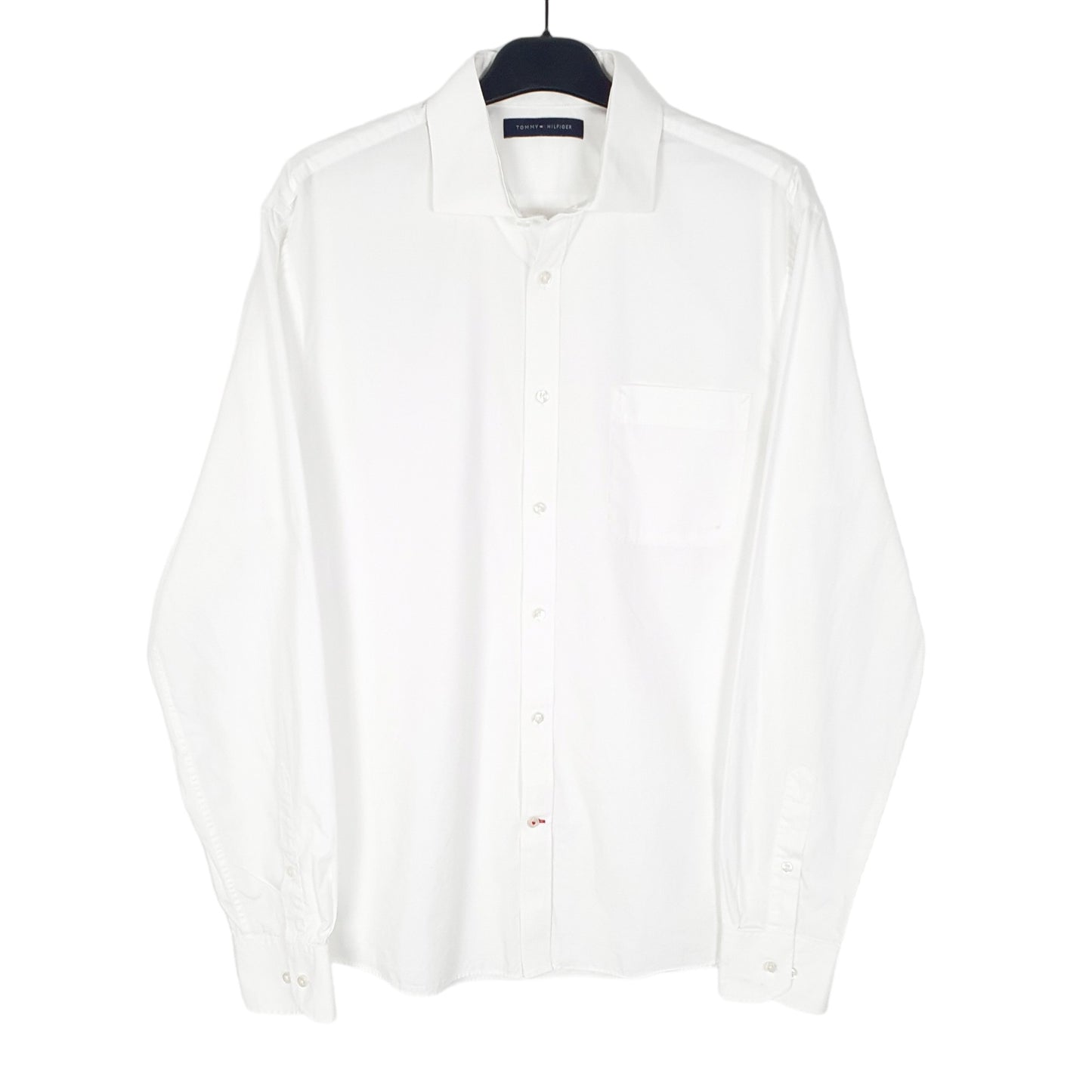 Tommy Hilfiger Long Sleeve Regular Fit Shirt White
