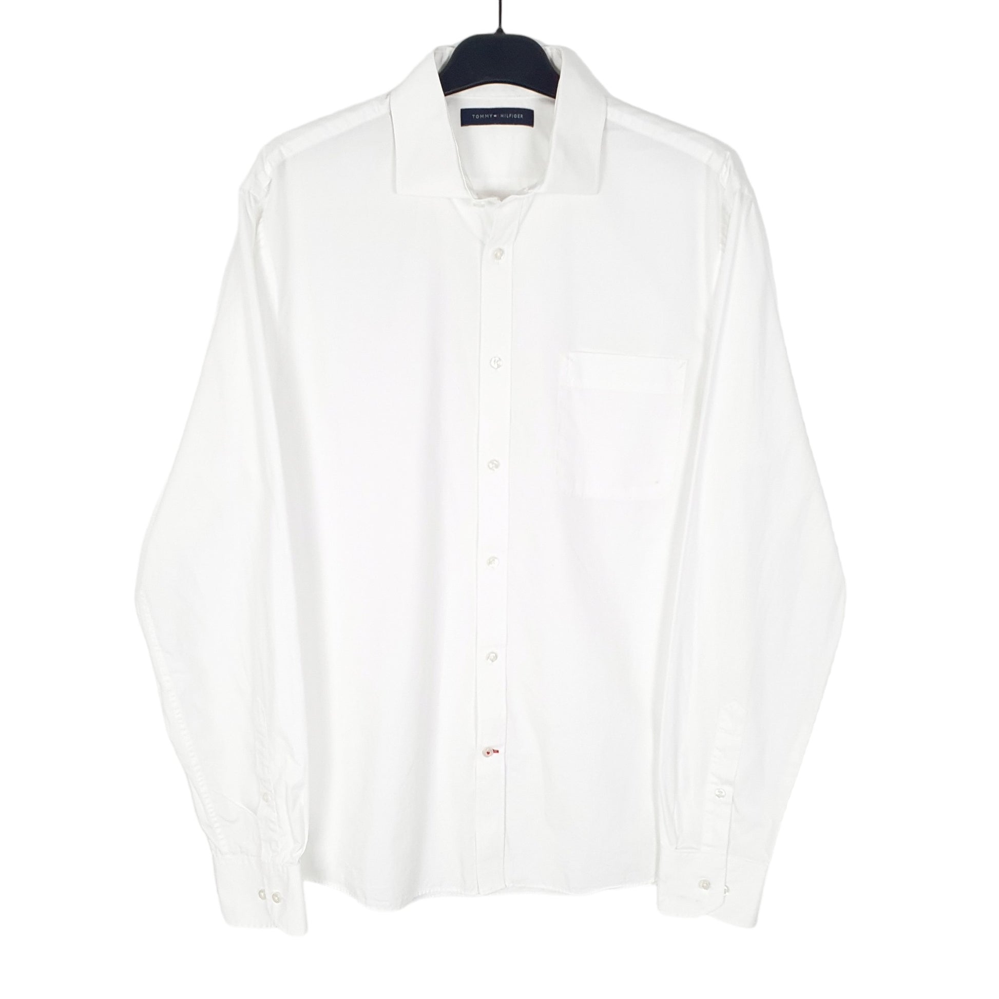 Tommy Hilfiger Long Sleeve Regular Fit Shirt White