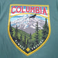 Mens Green Columbia Sportswear Always Outside Short Sleeve T Shirt