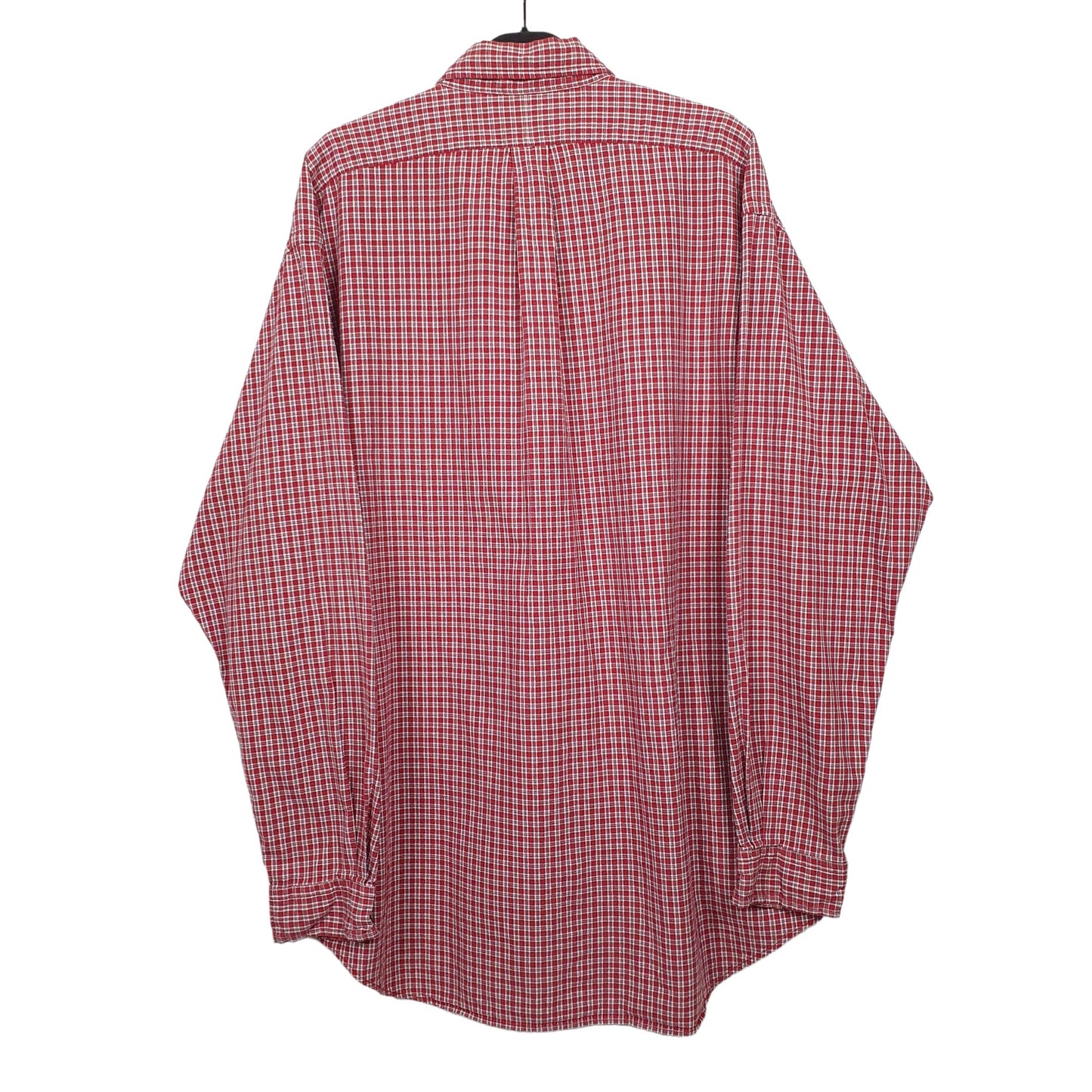 Ralph Lauren Long Sleeve Regular Fit Check Shirt Red