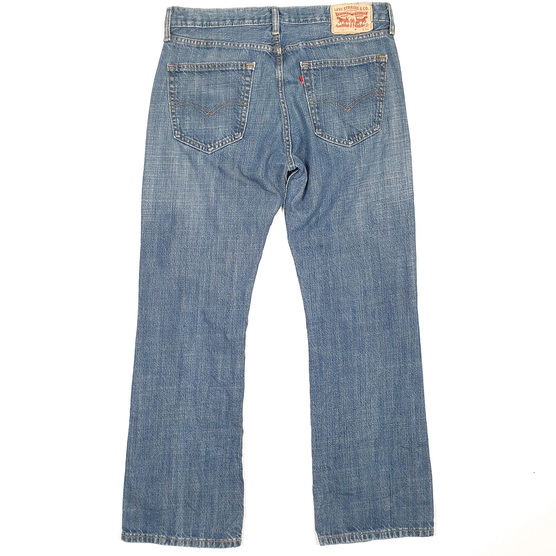 Levis 527 Bootcut Fit Jeans W34 L29 Blue