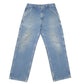 Carhartt Casual Loose Fit Carpenter Jeans W32 L29 Blue