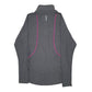 Womens Grey Champion Active Sports Running Quarter Zip Jumper