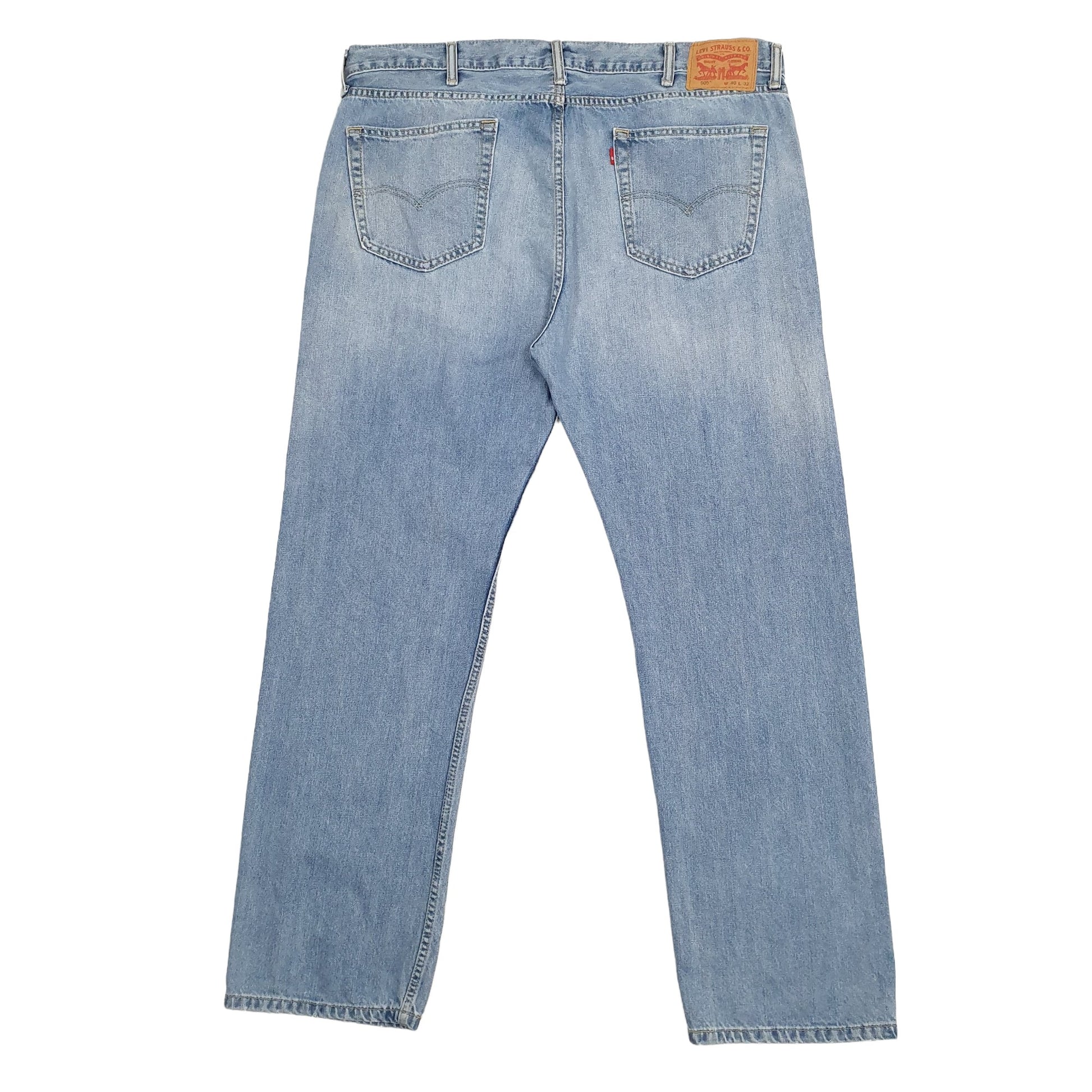 Mens Blue Levis  505 JeansW40 L32