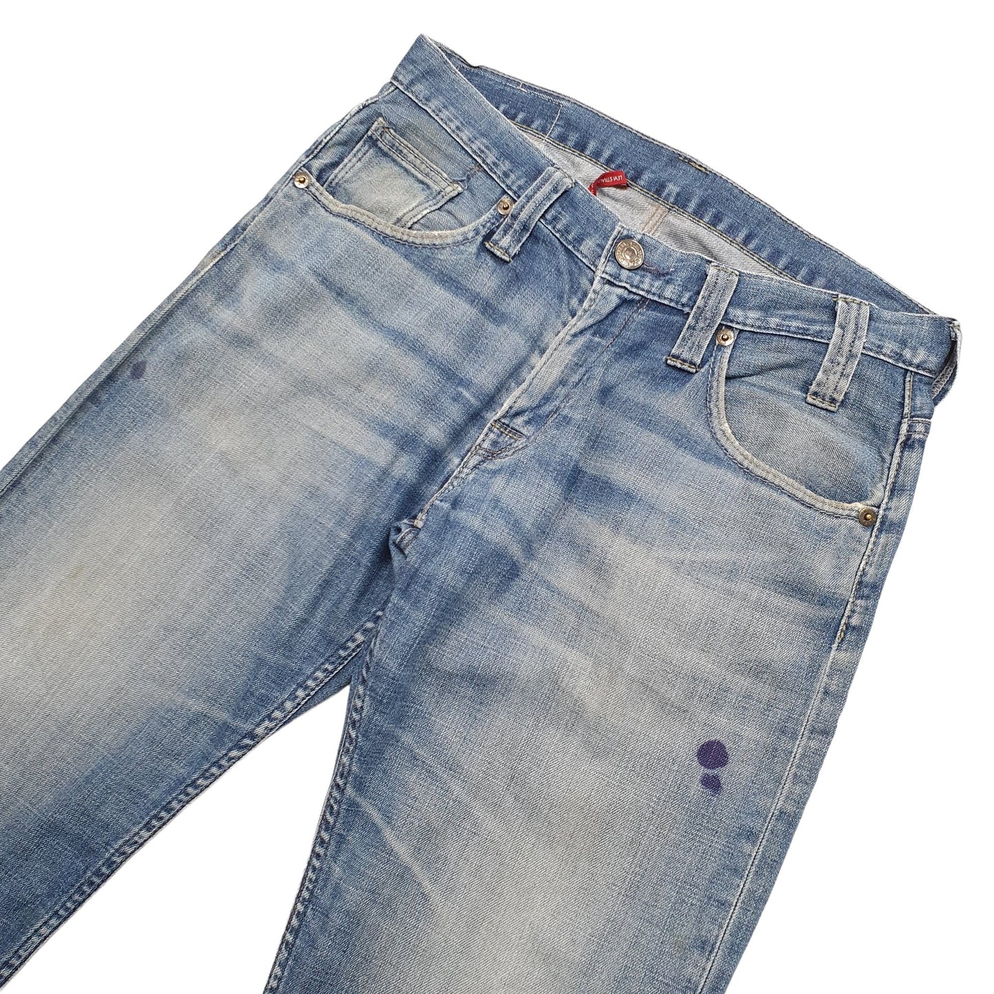 Mens Blue Levis  504 JeansW32 L32