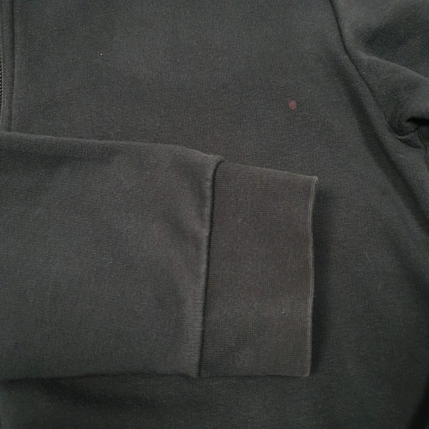 Mens Black Adidas Hoodie Full Zip Jumper