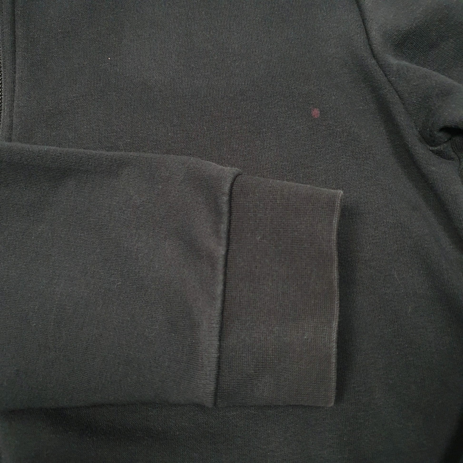 Mens Black Adidas Hoodie Full Zip Jumper