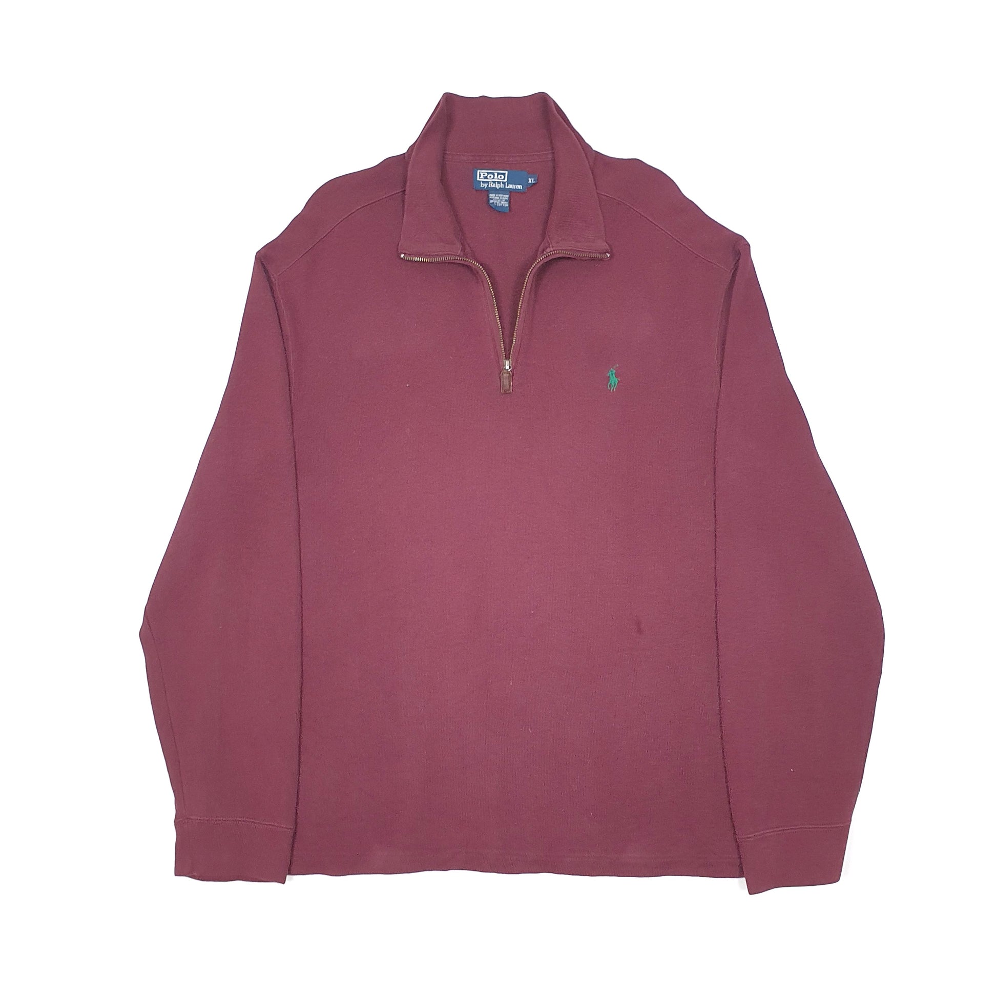 Polo Ralph Lauren Quarter Zip XL Burgundy