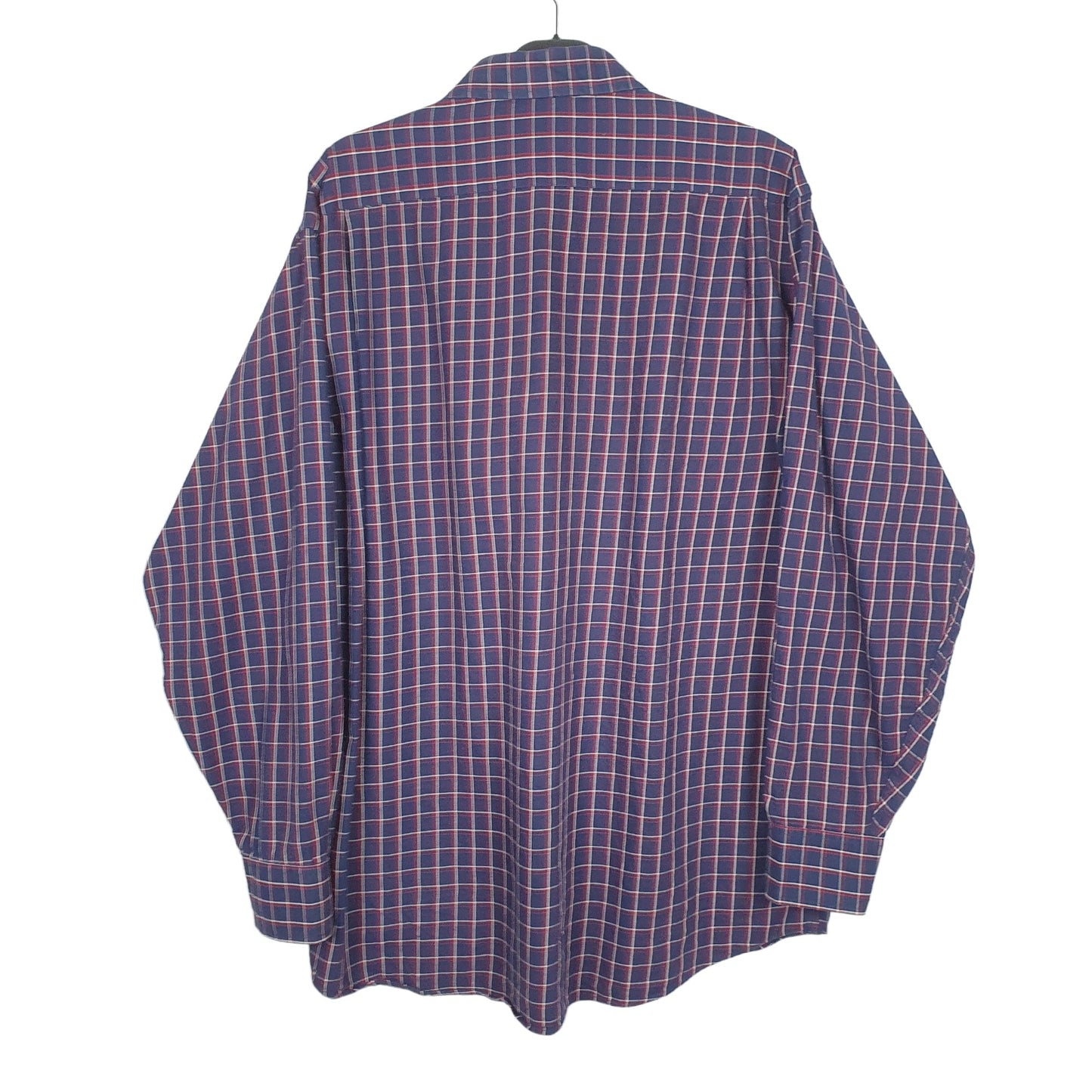 Tommy Hilfiger Long Sleeve Regular Fit Check Shirt Blue