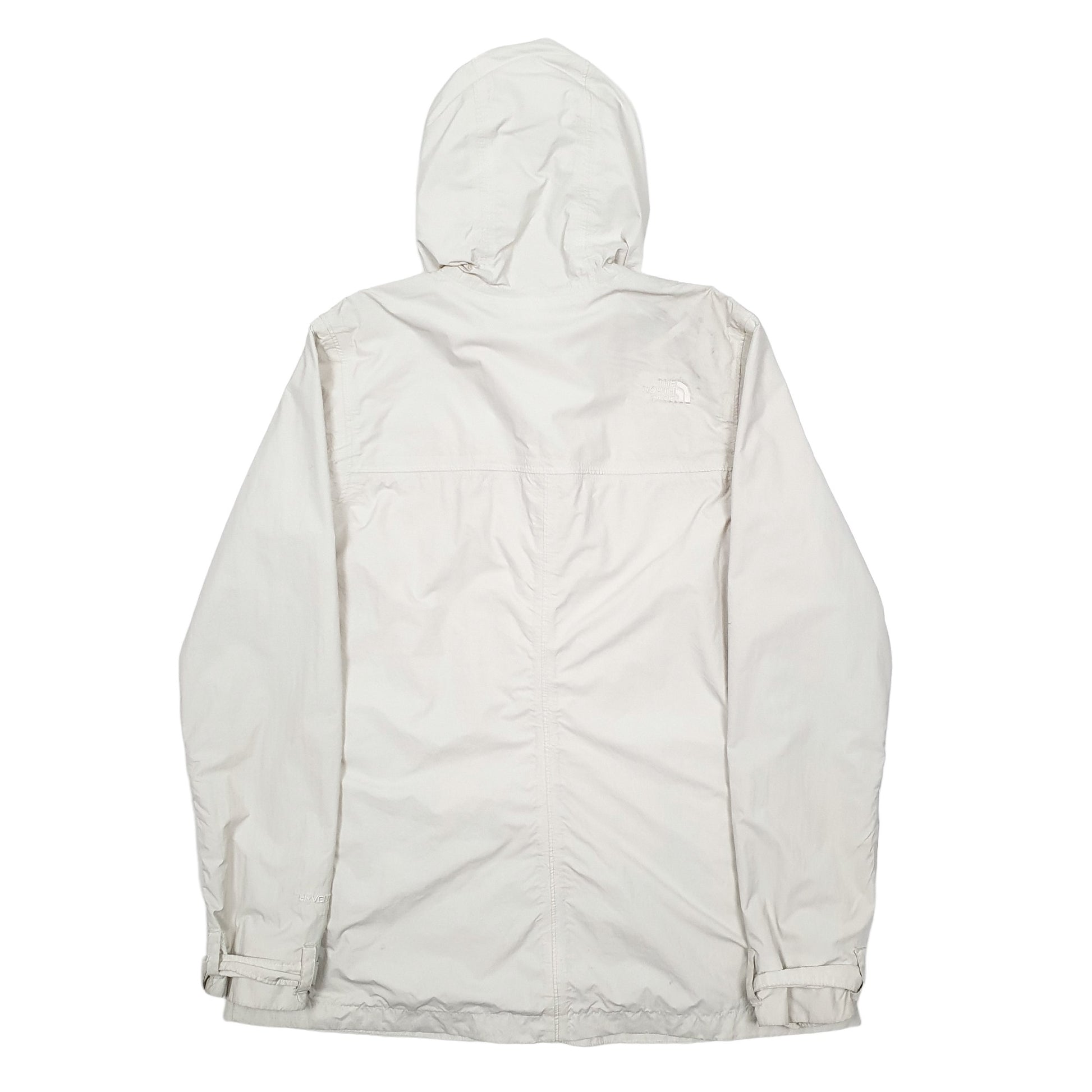 Womens Cream The North Face Hyvent Raincoat  Coat