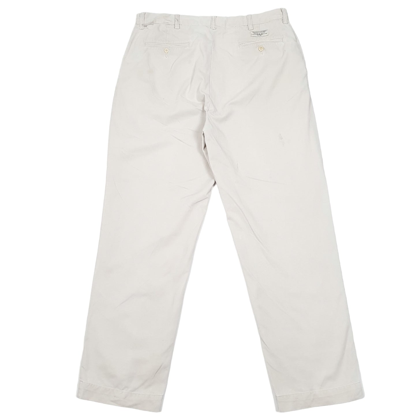 Mens Khaki Polo Ralph Lauren Prospect Pant Polo Chino Trousers